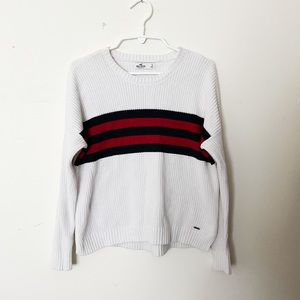 Hollister striped sweater (size small)